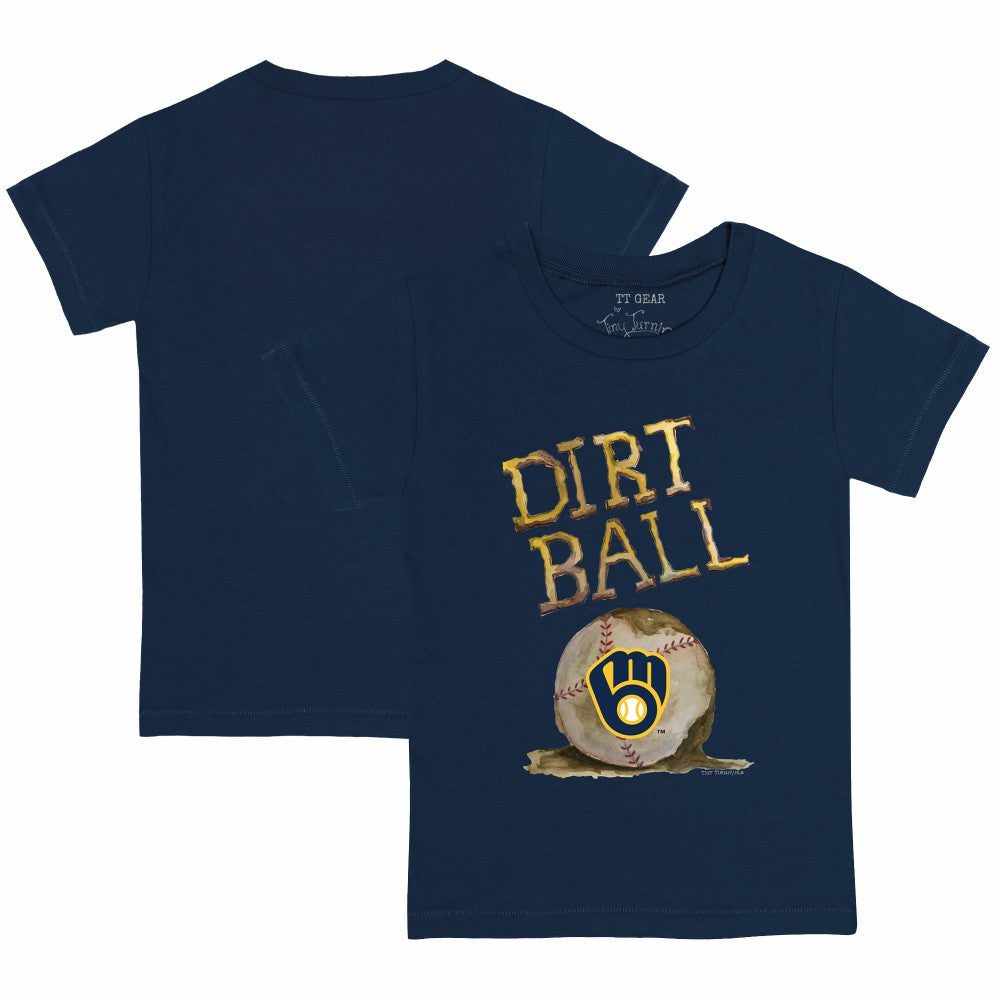Milwaukee Brewers Tiny Turnip Youth Dirt Ball T-Shirt - MLB