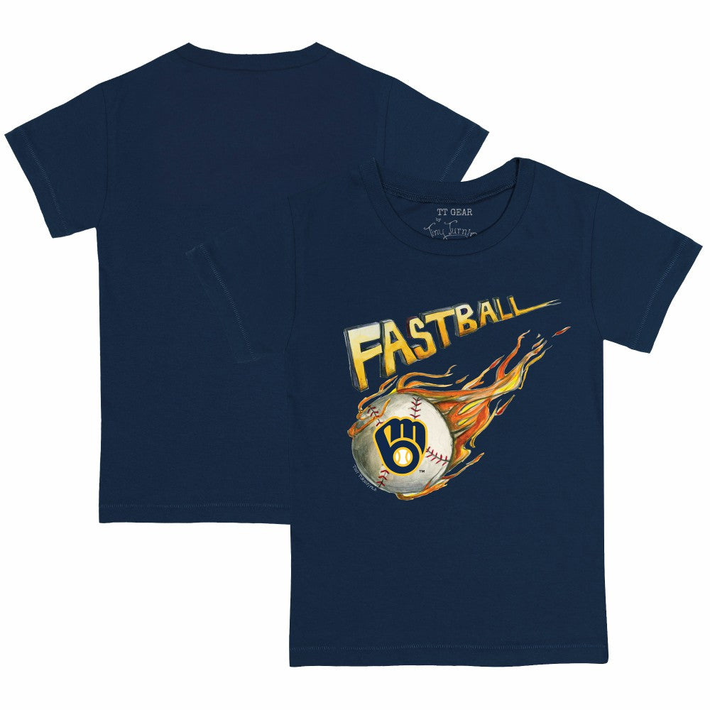 Milwaukee Brewers Tiny Turnip Youth Fastball T-Shirt - MLB