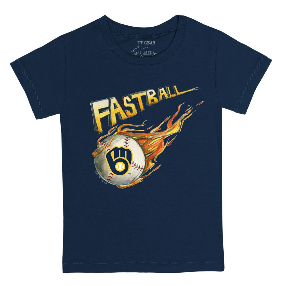Milwaukee Brewers Tiny Turnip Youth Fastball T-Shirt - MLB