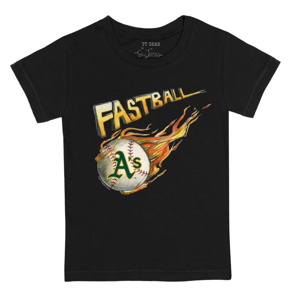 Athletics Tiny Turnip Youth Fastball T-Shirt - MLB