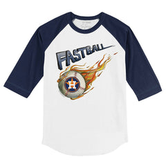 Houston Astros Tiny Turnip Youth Fastball 3/4-Sleeve Raglan T-Shirt - MLB