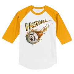 San Diego Padres Tiny Turnip Youth Fastball 3/4-Sleeve Raglan T-Shirt - MLB