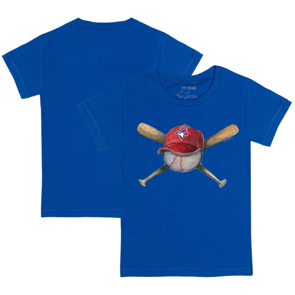 Toronto Blue Jays Tiny Turnip Youth Hat Crossbats T-Shirt - MLB