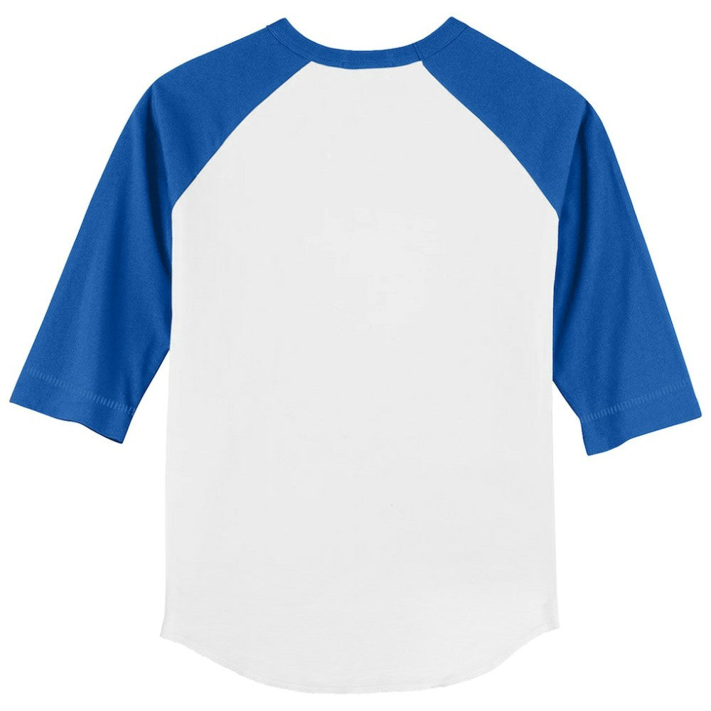 Toronto Blue Jays Tiny Turnip Youth Heart Banner 3/4-Sleeve Raglan T-Shirt - MLB