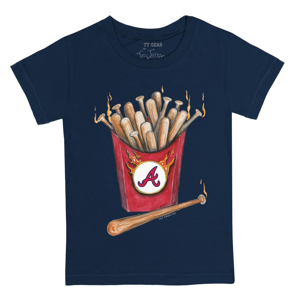 Atlanta Braves Tiny Turnip Youth Hot Bats T-Shirt - MLB