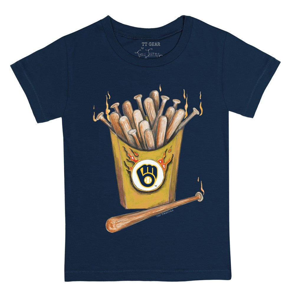 Milwaukee Brewers Tiny Turnip Youth Hot Bats T-Shirt - MLB