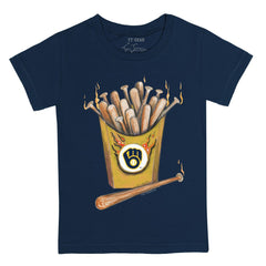 Milwaukee Brewers Tiny Turnip Youth Hot Bats T-Shirt - MLB