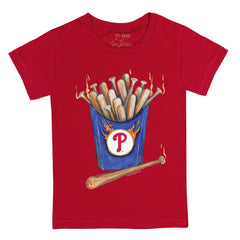 Philadelphia Phillies Tiny Turnip Youth Hot Bats T-Shirt - MLB