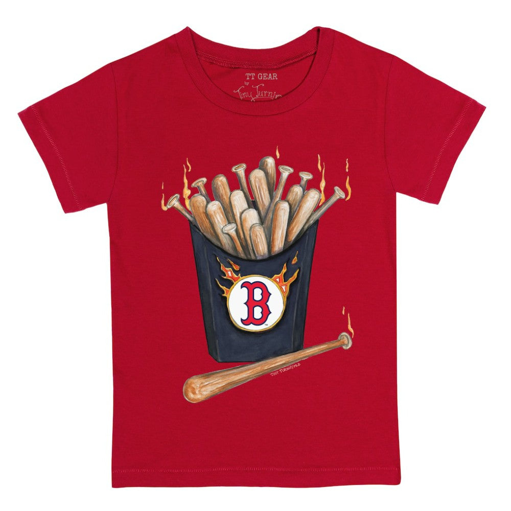 Boston Red Sox Tiny Turnip Youth Hot Bats T-Shirt - MLB