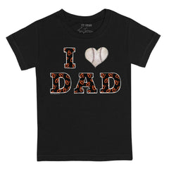 Baltimore Orioles Tiny Turnip Youth I Love Dad T-Shirt - MLB