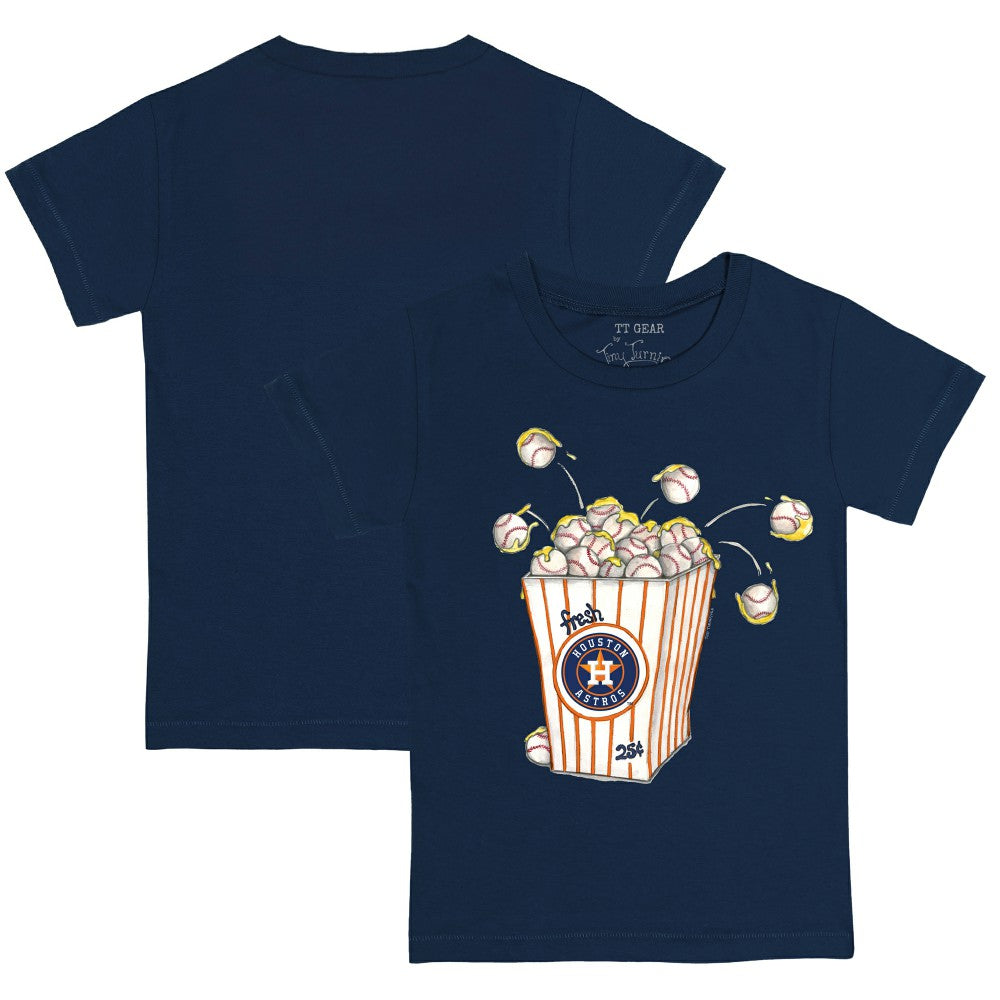Houston Astros Tiny Turnip Youth Popcorn T-Shirt - MLB