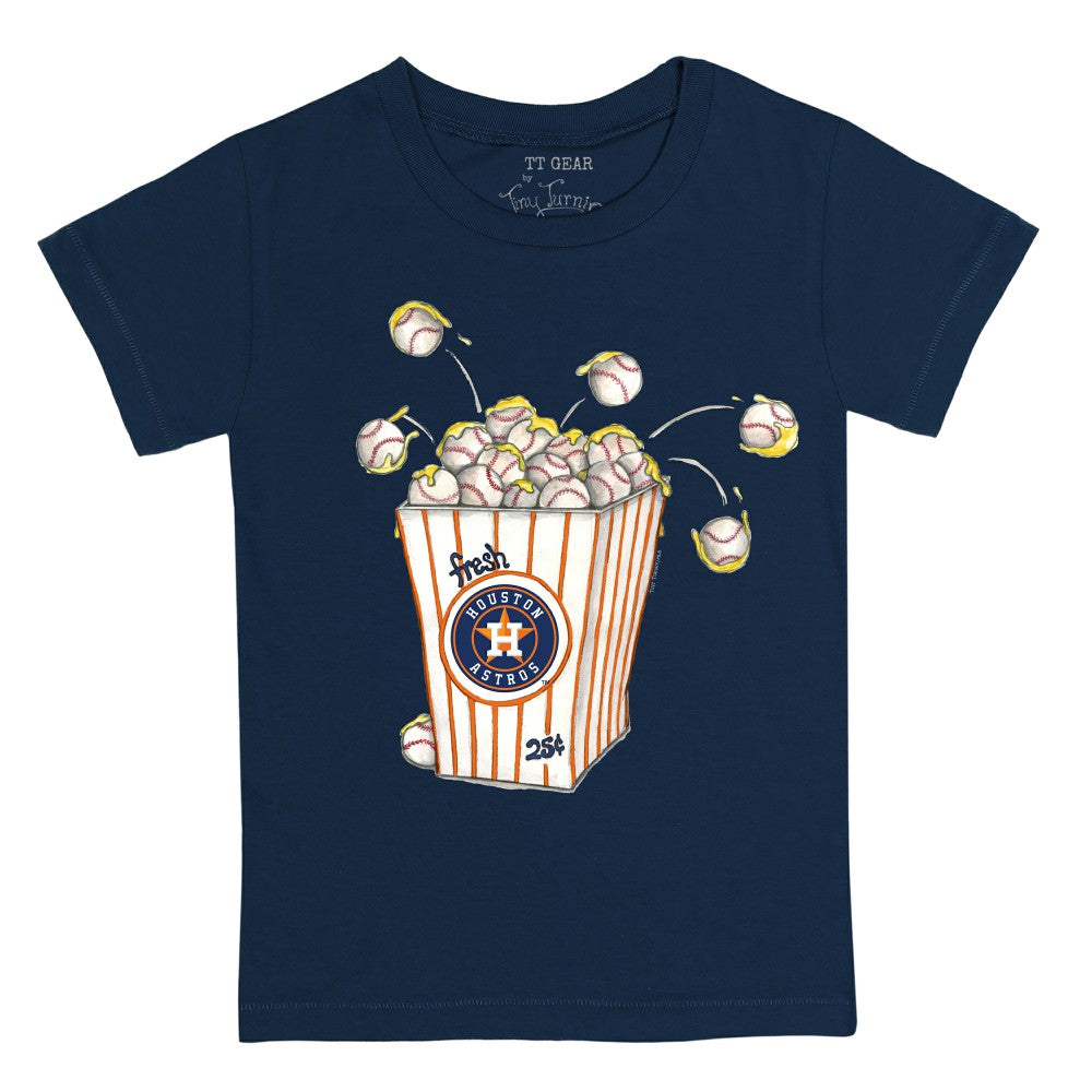 Houston Astros Tiny Turnip Youth Popcorn T-Shirt - MLB