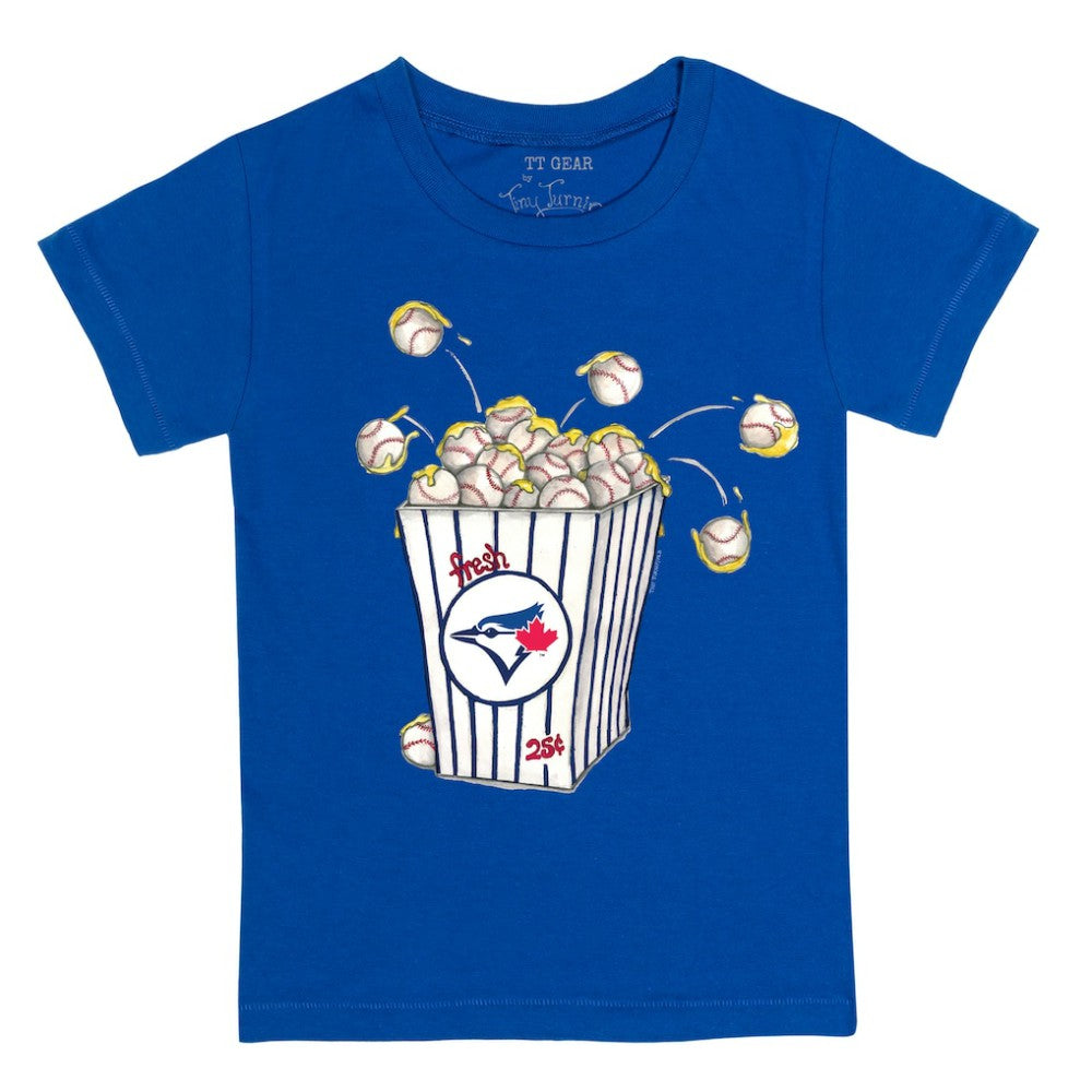 Toronto Blue Jays Tiny Turnip Youth Popcorn T-Shirt - MLB
