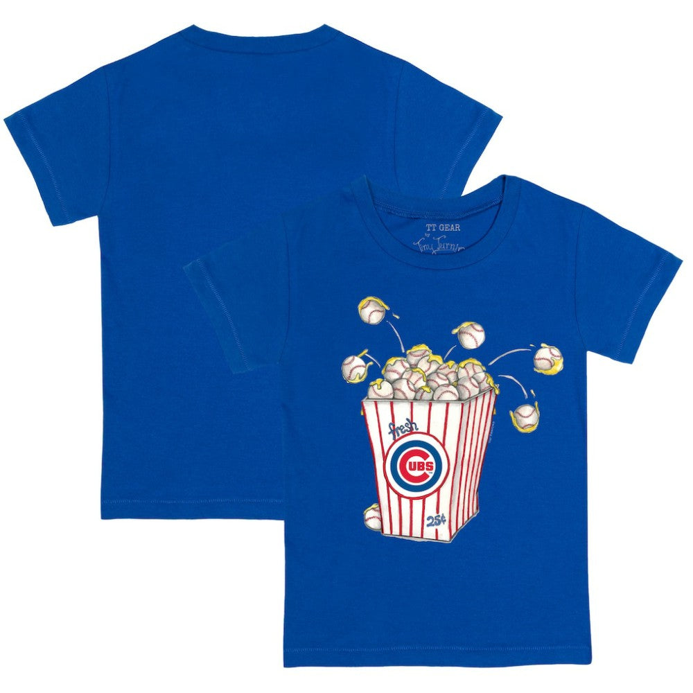 Chicago Cubs Tiny Turnip Youth Popcorn T-Shirt - MLB