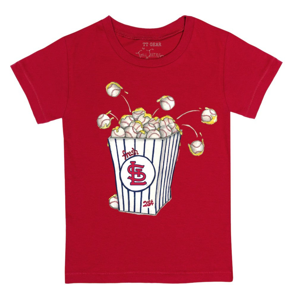 St. Louis Cardinals Tiny Turnip Youth Popcorn T-Shirt - MLB