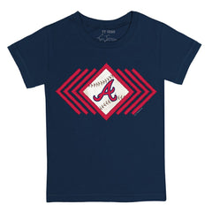 Atlanta Braves Tiny Turnip Youth Prism Arrows T-Shirt - MLB
