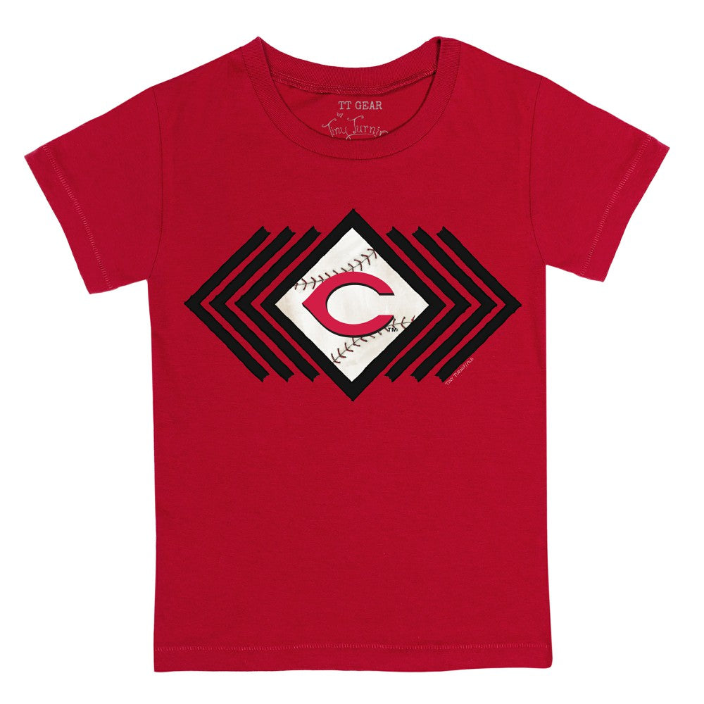 Cincinnati Reds Tiny Turnip Youth Prism Arrows T-Shirt - MLB