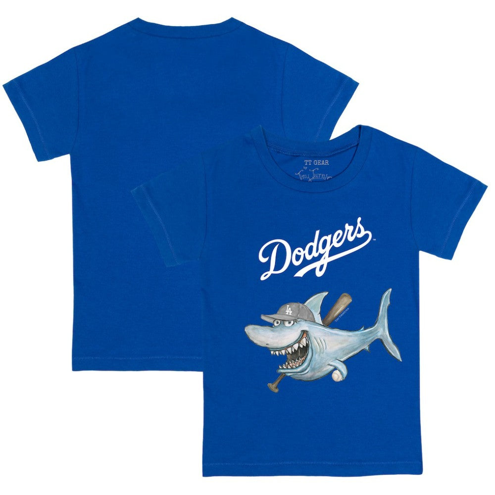 Los Angeles Dodgers Tiny Turnip Youth Shark T-Shirt - MLB