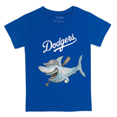Los Angeles Dodgers Tiny Turnip Youth Shark T-Shirt - MLB