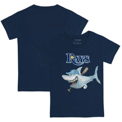 Tampa Bay Rays Tiny Turnip Youth Shark T-Shirt - MLB