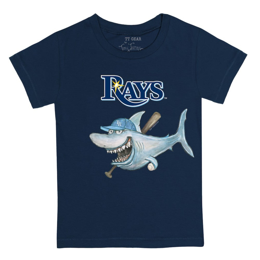 Tampa Bay Rays Tiny Turnip Youth Shark T-Shirt - MLB