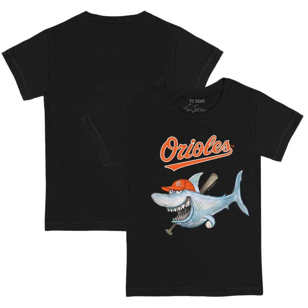 Baltimore Orioles Tiny Turnip Youth Shark T-Shirt - MLB