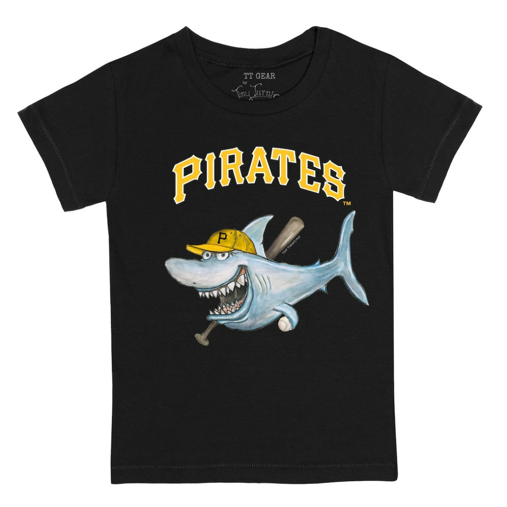 Pittsburgh Pirates Tiny Turnip Youth Shark T-Shirt - MLB