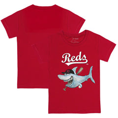 Cincinnati Reds Tiny Turnip Youth Shark T-Shirt - MLB