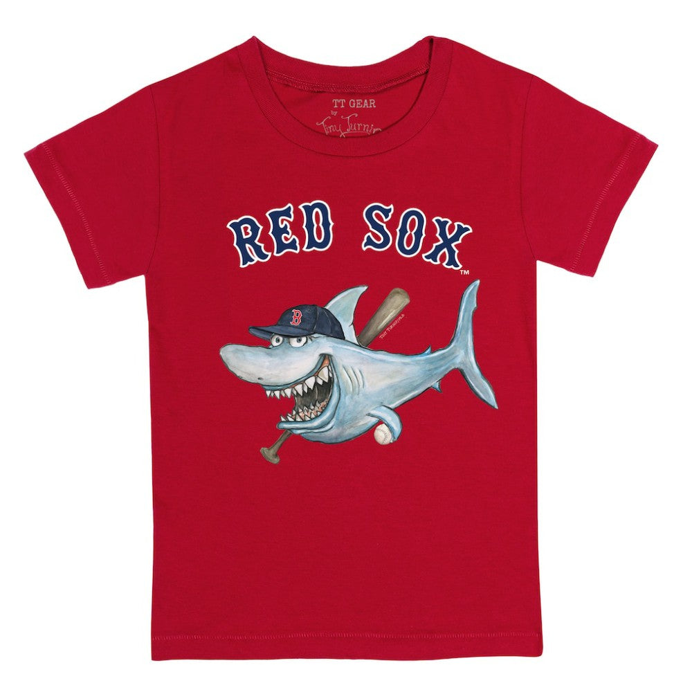 Boston Red Sox Tiny Turnip Youth Shark T-Shirt - MLB