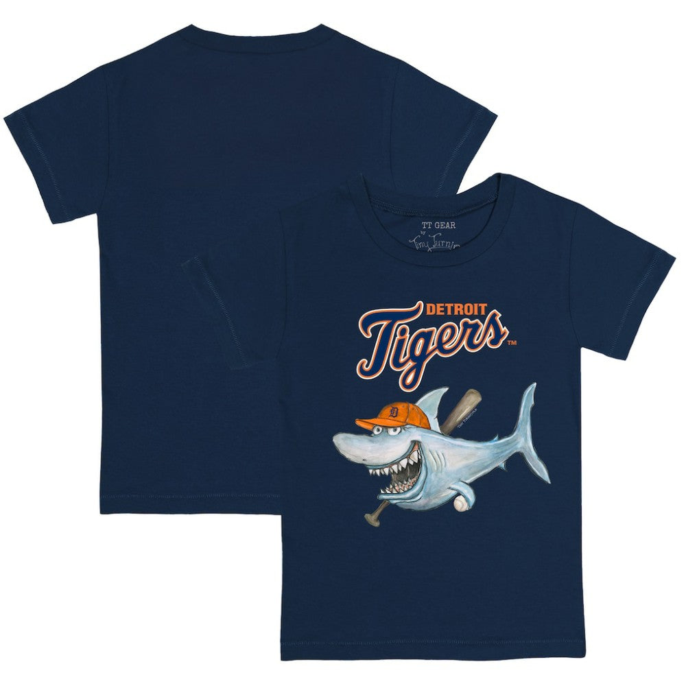 Detroit Tigers Tiny Turnip Youth Shark T-Shirt - MLB