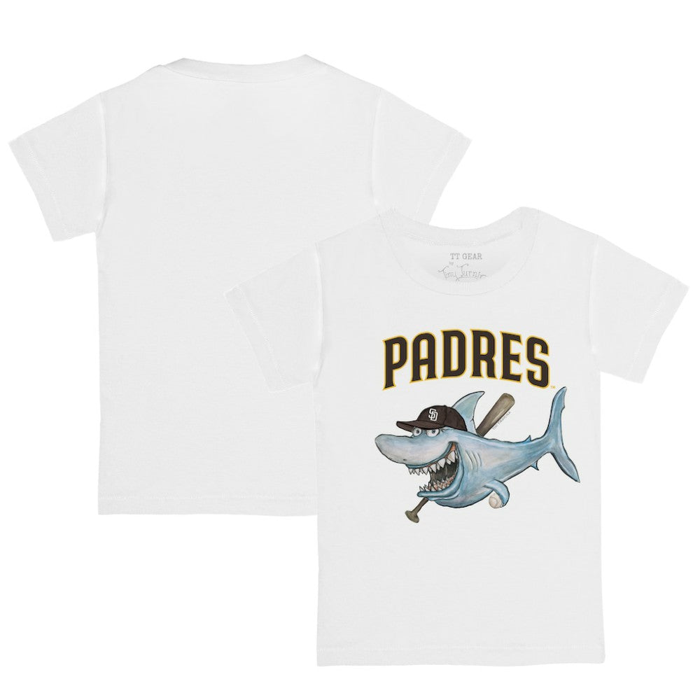 San Diego Padres Tiny Turnip Youth Shark Logo T-Shirt - MLB
