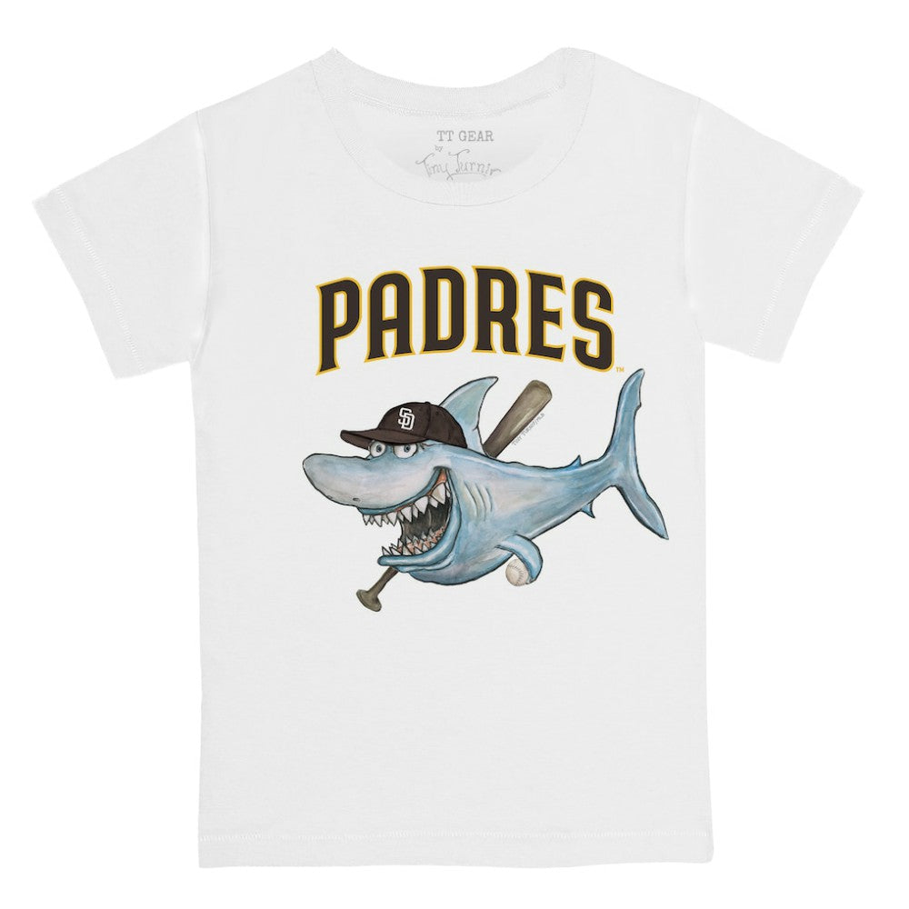 San Diego Padres Tiny Turnip Youth Shark Logo T-Shirt - MLB
