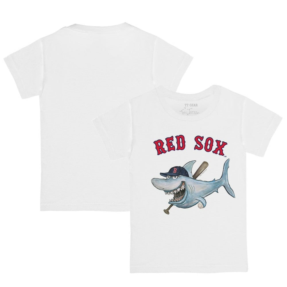 Boston Red Sox Tiny Turnip Youth Shark Logo T-Shirt - MLB