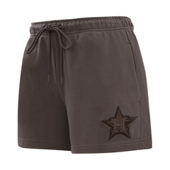 Houston Astros Pro Standard Women's Neutral Fleece Shorts - MLB