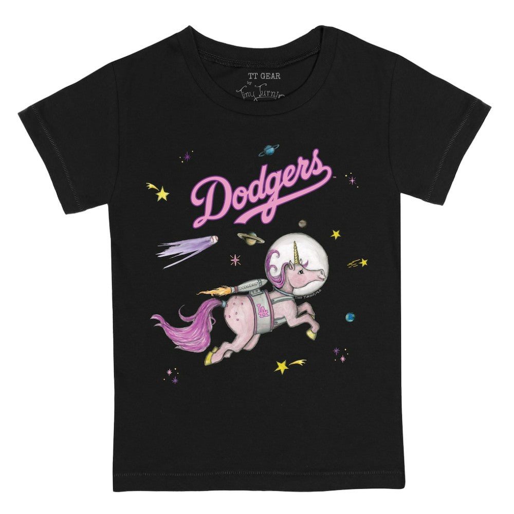 Los Angeles Dodgers Tiny Turnip Youth Space Unicorn T-Shirt - MLB