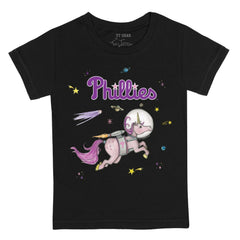 Philadelphia Phillies Tiny Turnip Youth Space Unicorn T-Shirt - MLB