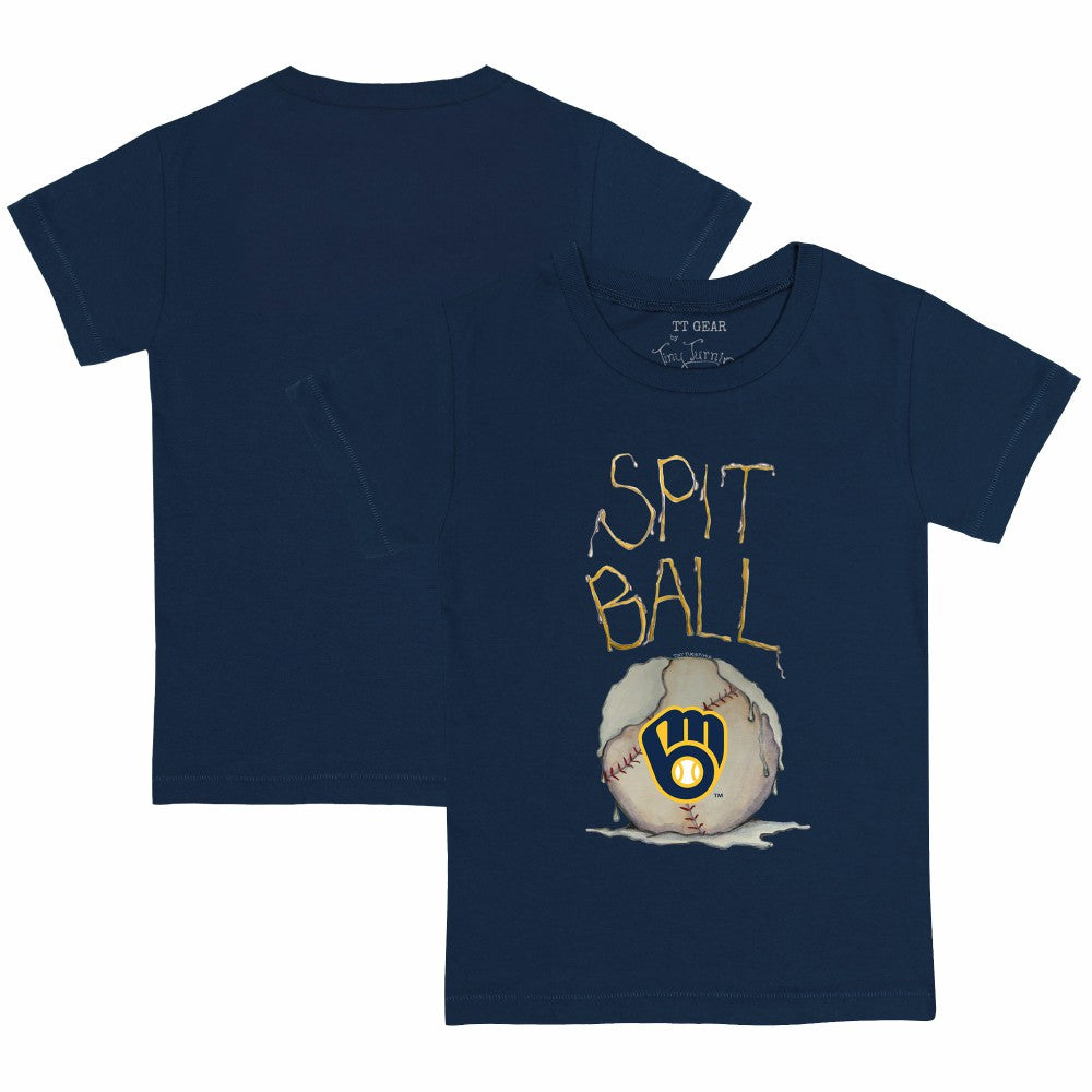 Milwaukee Brewers Tiny Turnip Youth Spit Ball T-Shirt - MLB
