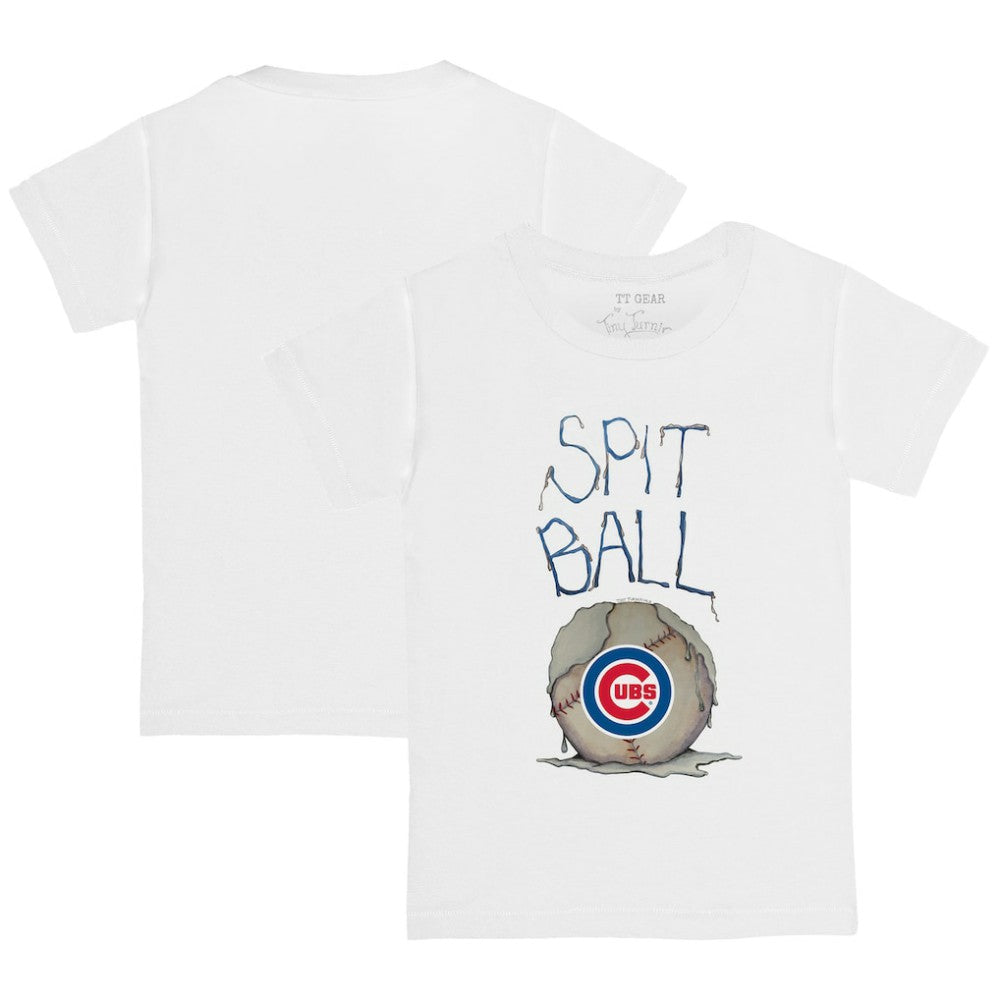 Chicago Cubs Tiny Turnip Youth Spit Ball T-Shirt - MLB