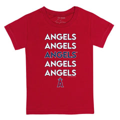 Los Angeles Angels Tiny Turnip Youth Stacked T-Shirt - MLB