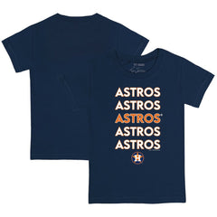 Houston Astros Tiny Turnip Youth Stacked T-Shirt - MLB