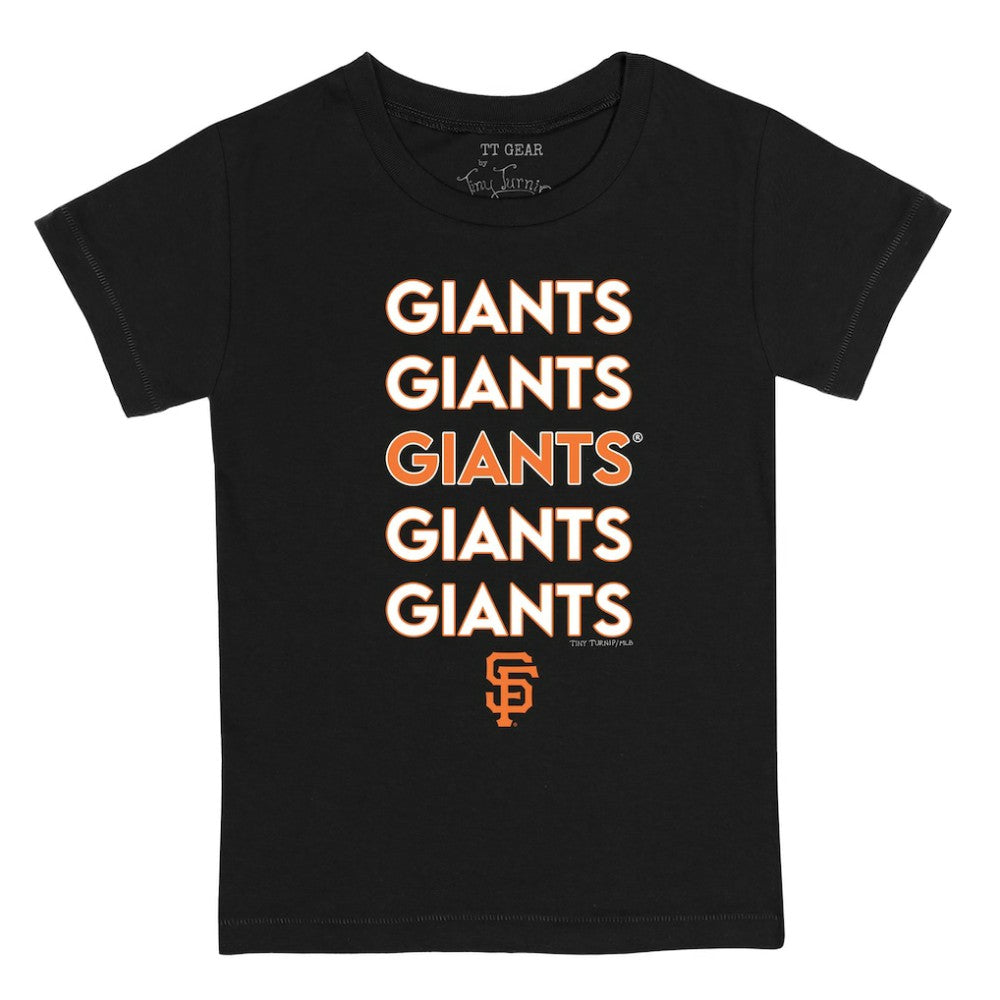 San Francisco Giants Tiny Turnip Youth Stacked T-Shirt - MLB