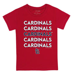 St. Louis Cardinals Tiny Turnip Youth Stacked T-Shirt - MLB