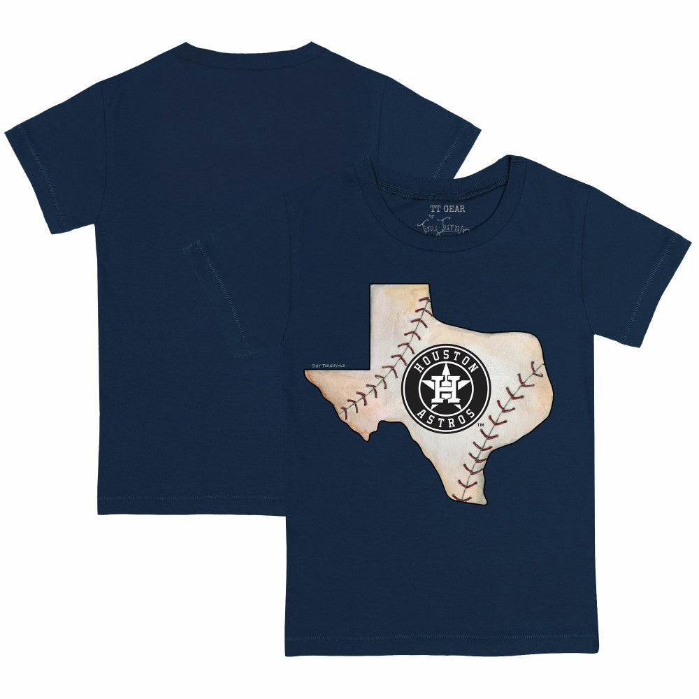 Houston Astros Tiny Turnip Youth State Outline T-Shirt - MLB