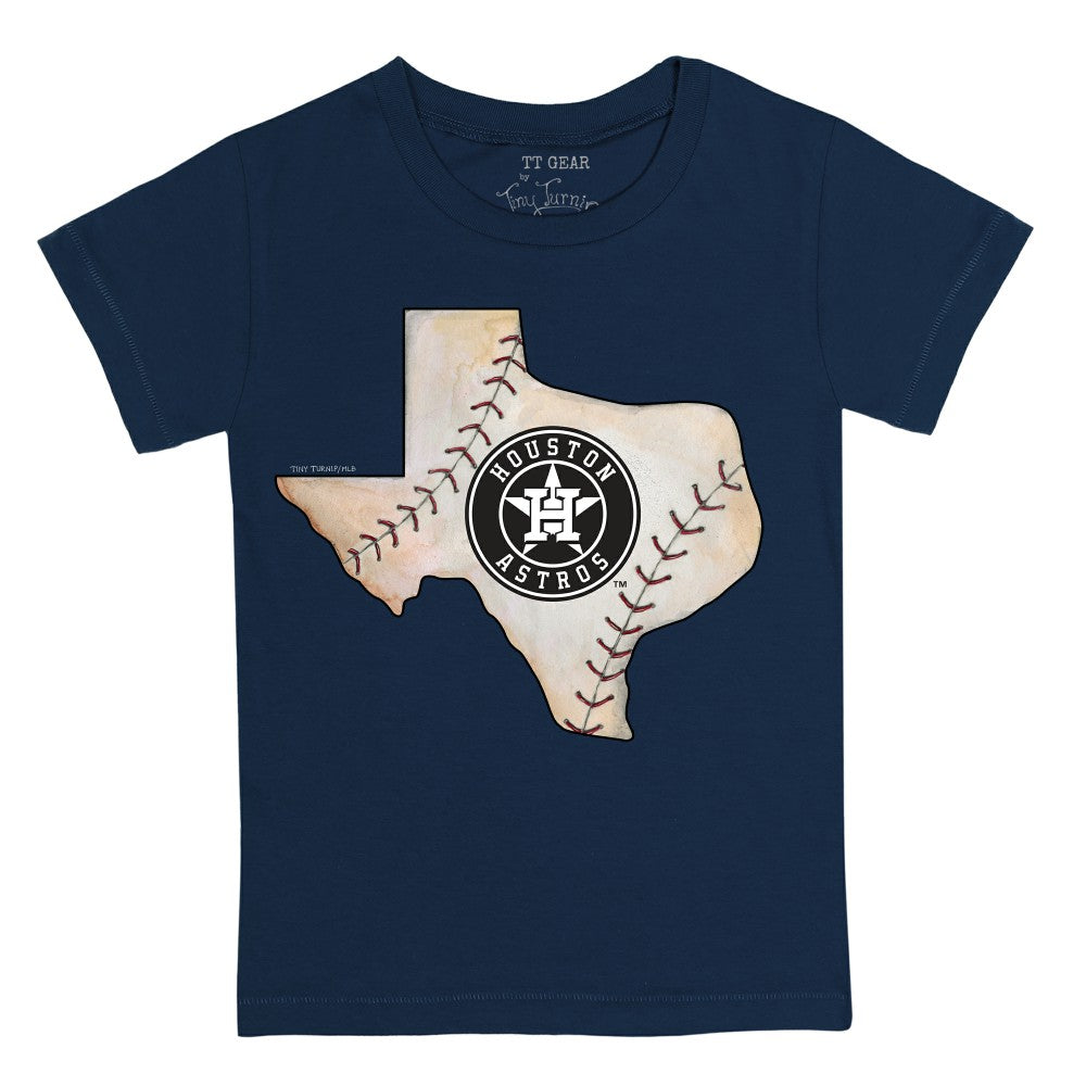 Houston Astros Tiny Turnip Youth State Outline T-Shirt - MLB