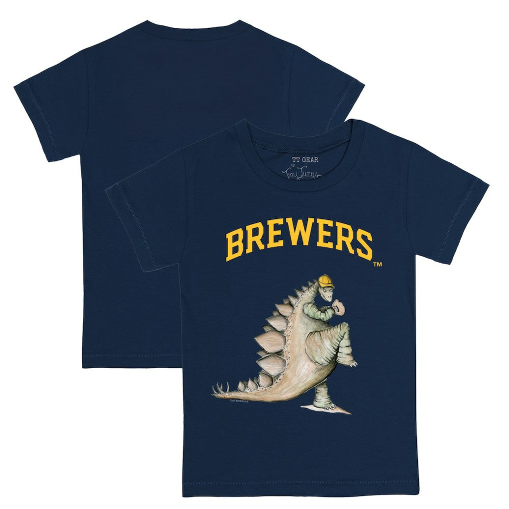 Milwaukee Brewers Tiny Turnip Youth Stega T-Shirt - MLB