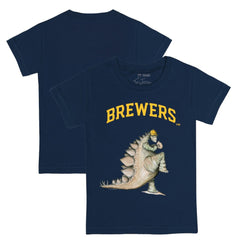 Milwaukee Brewers Tiny Turnip Youth Stega T-Shirt - MLB