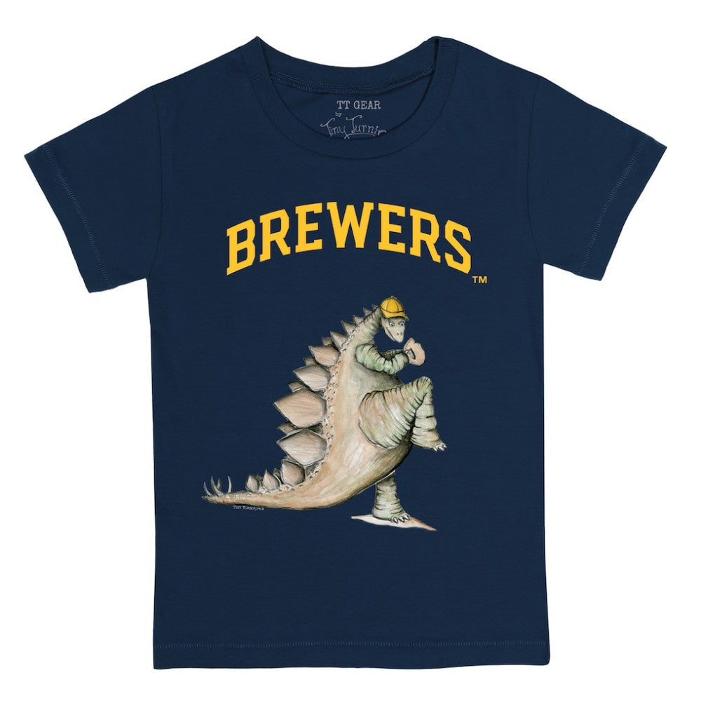 Milwaukee Brewers Tiny Turnip Youth Stega T-Shirt - MLB