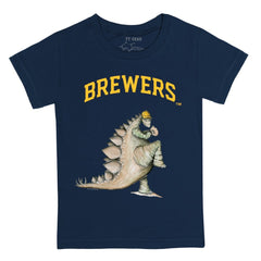Milwaukee Brewers Tiny Turnip Youth Stega T-Shirt - MLB