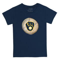 Milwaukee Brewers Tiny Turnip Youth Stitched Baseball T-Shirt - MLB