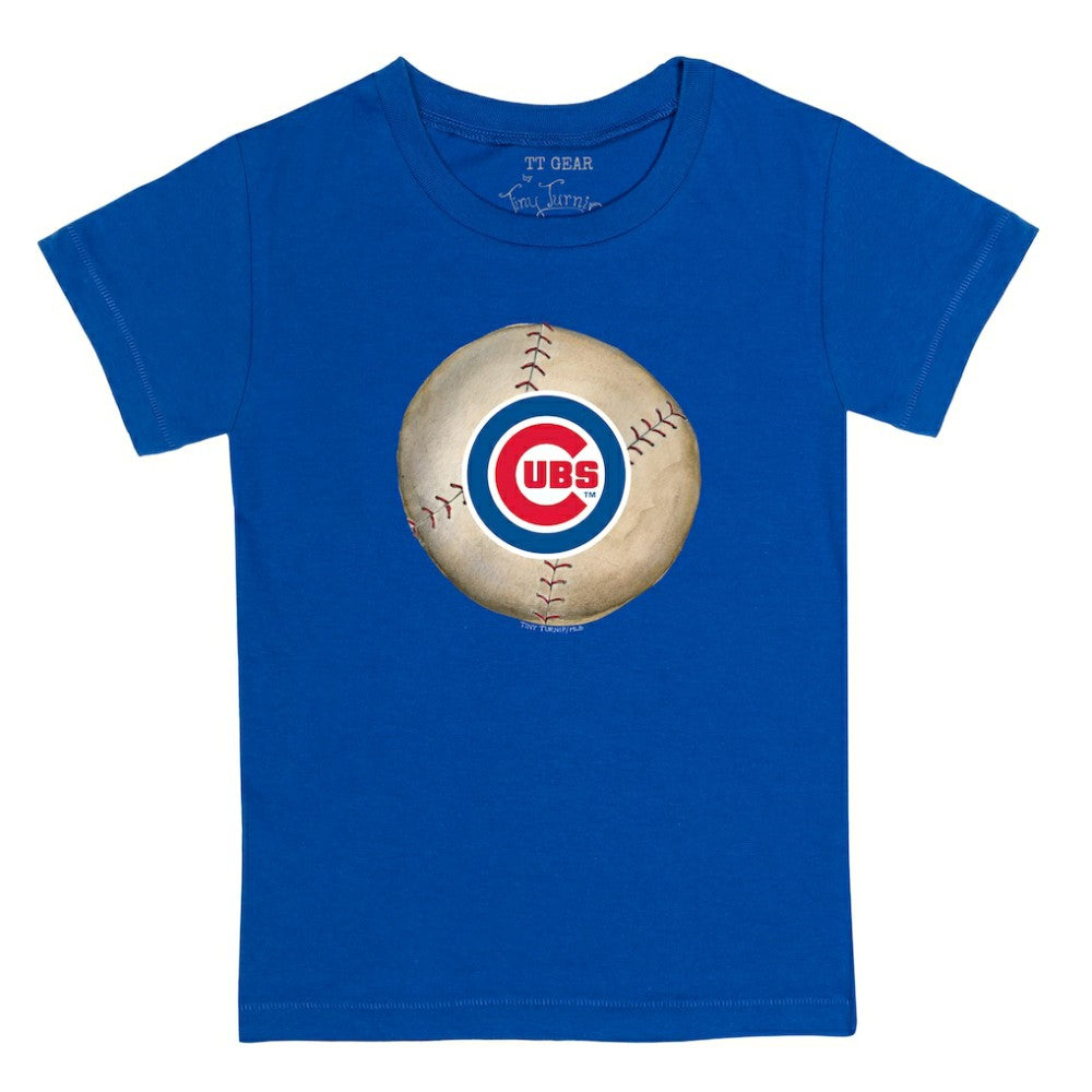 Chicago Cubs Tiny Turnip Youth Stitched Baseball T-Shirt - MLB